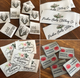 Woven Labels - Sew On - Custom Couture Label Company