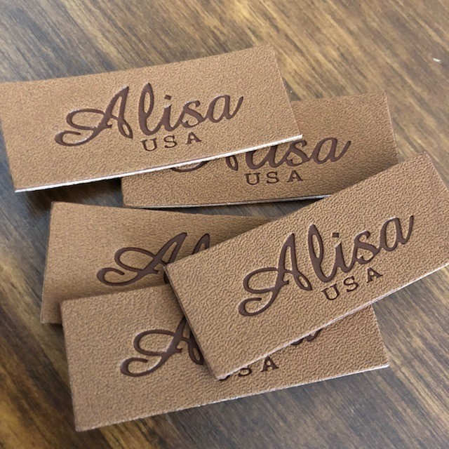 Leather Labels/Patches - Custom Couture Label Company