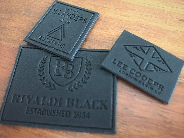 Genuine Sewn Leather Patches