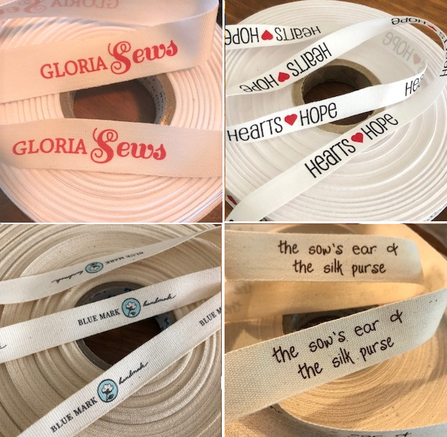 Cotton Printed Ribbon - Custom Couture Label Company