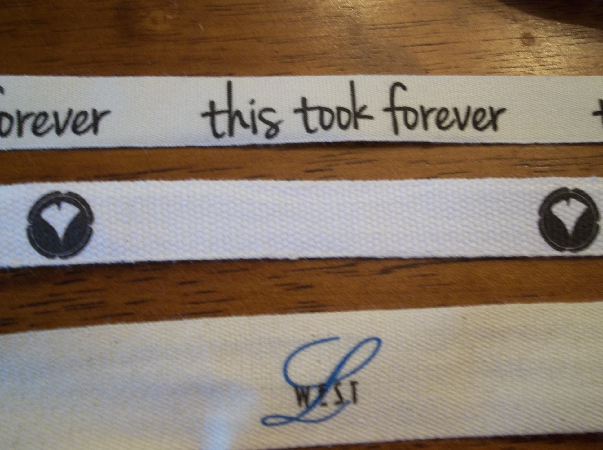 Cotton Printed Ribbon - Custom Couture Label Company