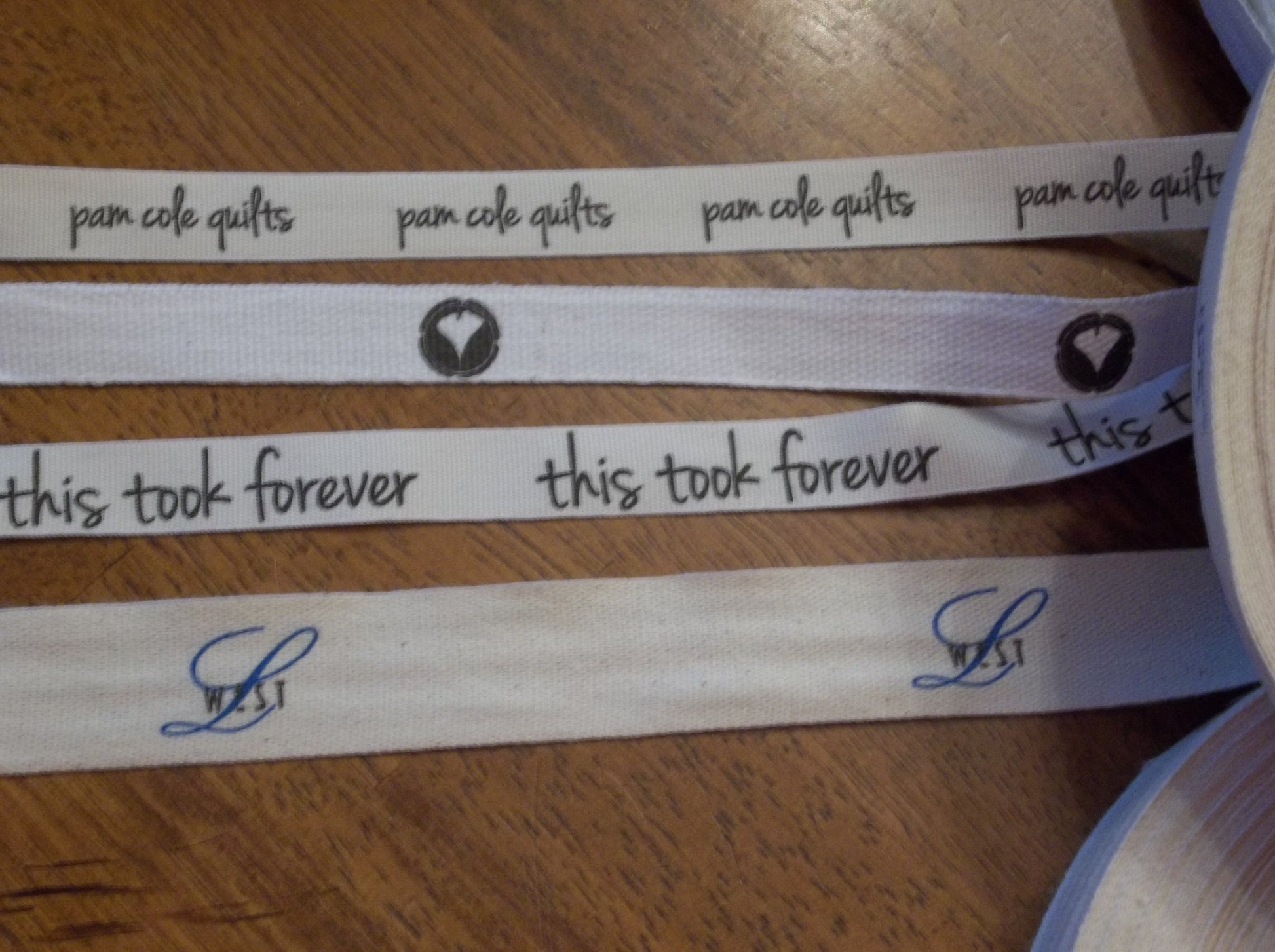 Cotton Printed Ribbon - Custom Couture Label Company