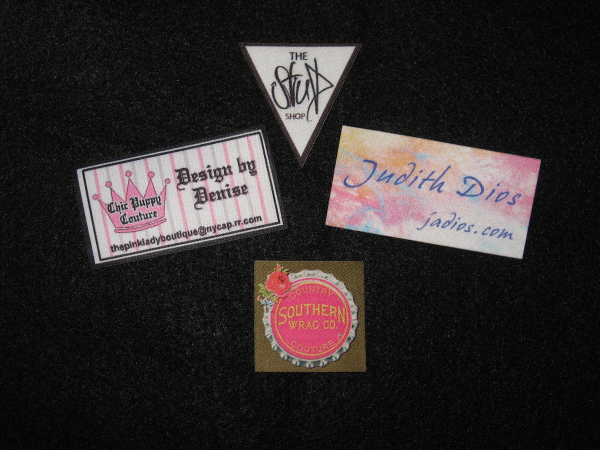 Digitally Printed Labels - Sew On – Custom Couture Label Company