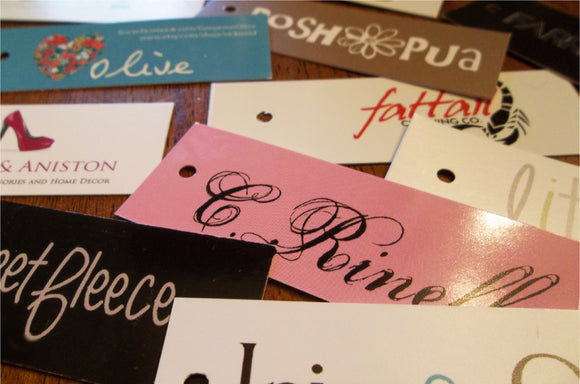 Thin Hangtags - Custom Couture Label Company