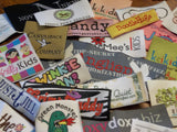Iron On woven labels