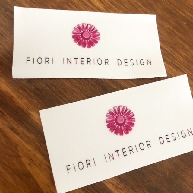 Digitally Printed Labels - Sew On - Iron On - Self Adhesive
