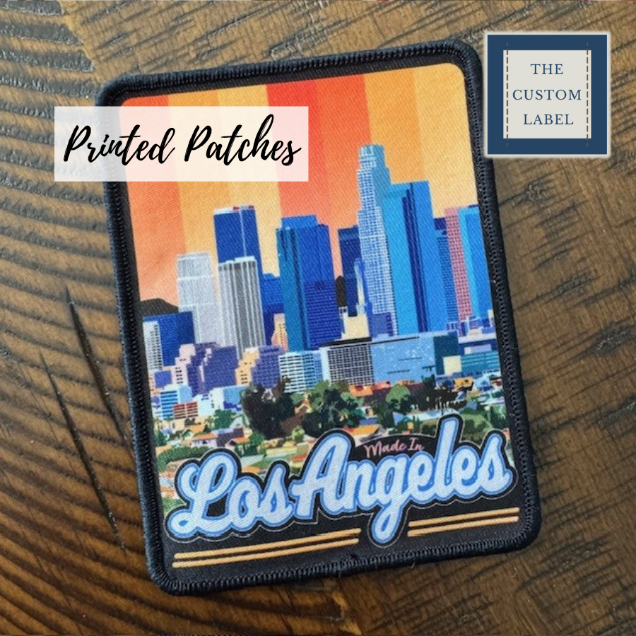 Printed Patches - Sew On - Iron On or Velcro® Backed