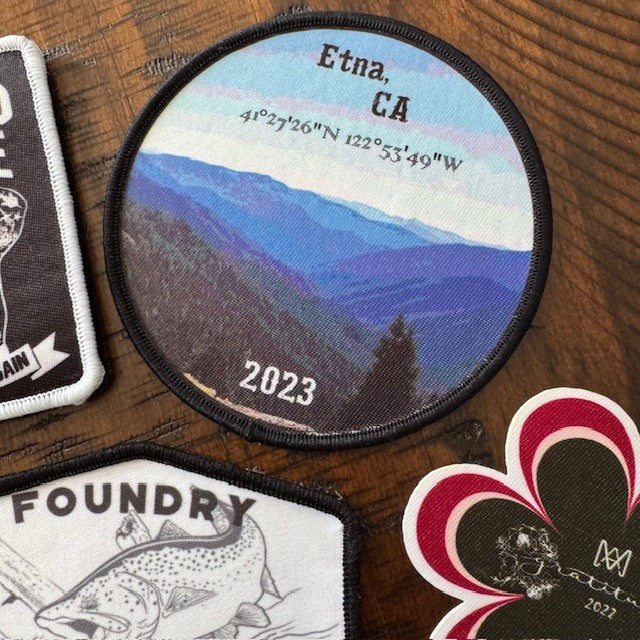 Printed Patches - Sew On - Iron On or Velcro® Backed