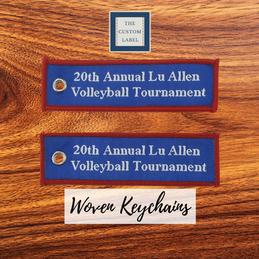 Custom Woven Key Chains