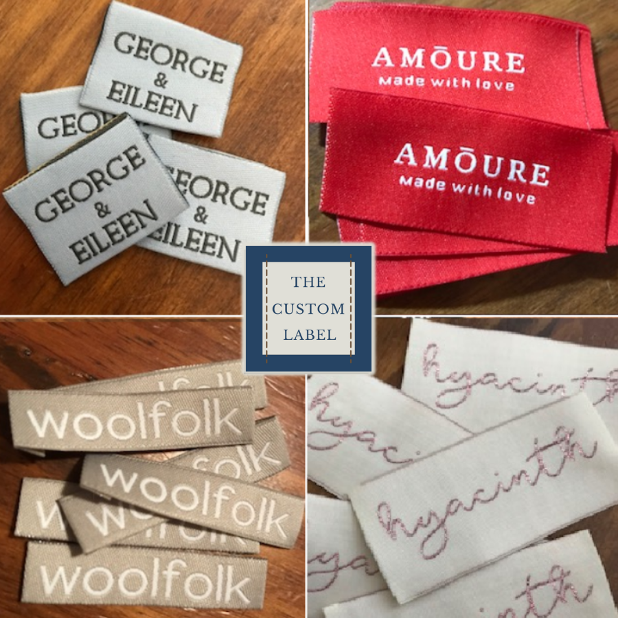 Woven Labels - Sew On - Iron On - Self Adhesive