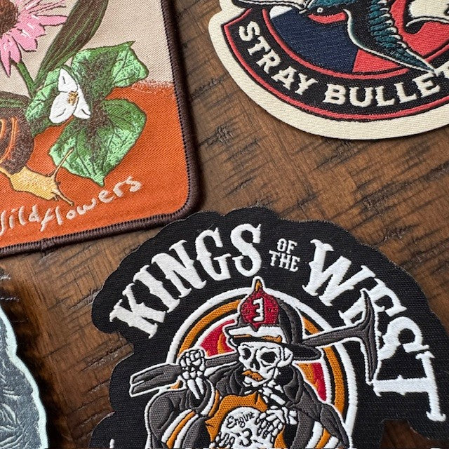 Woven Patches - Sew On - Iron On or Velcro® Backed