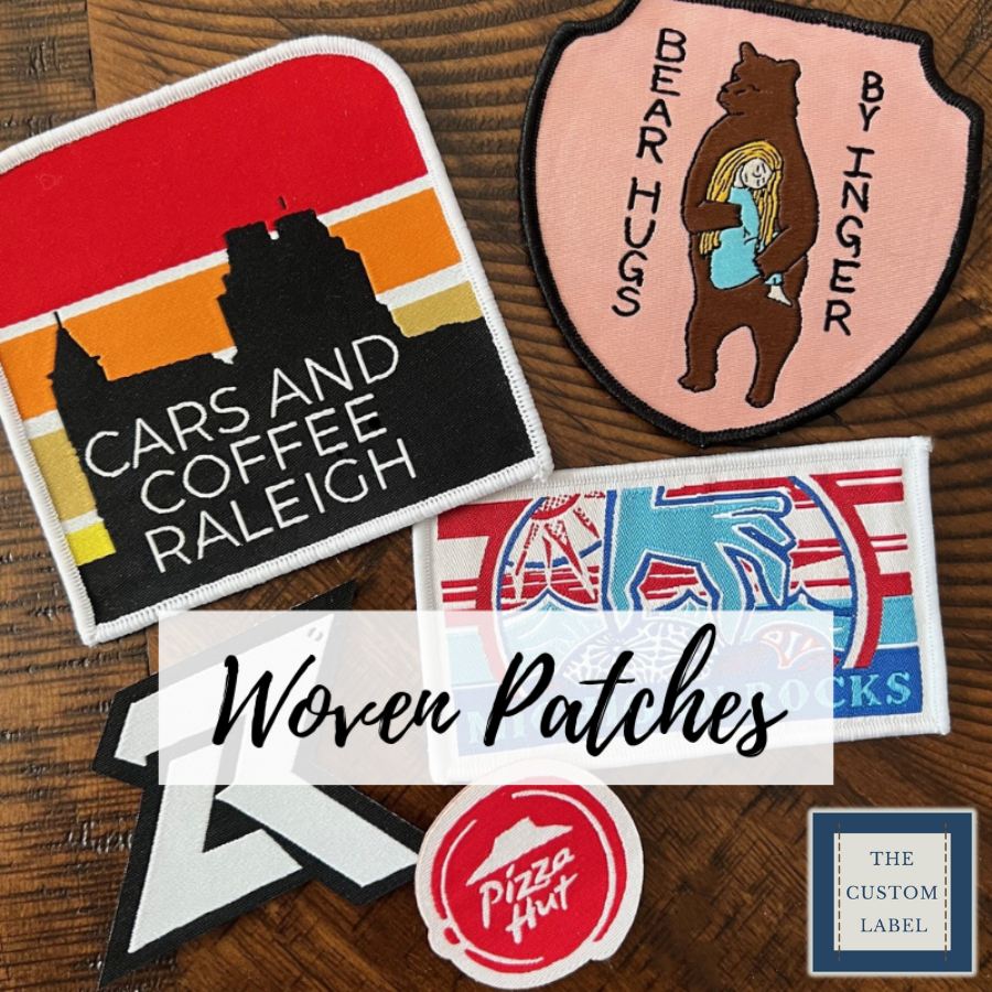 Woven Patches - Sew On - Iron On or Velcro® Backed