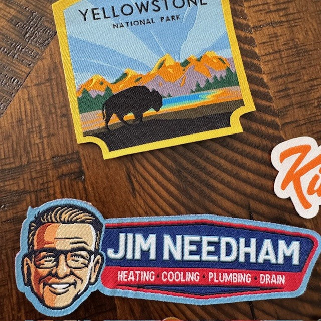 Woven Patches - Sew On - Iron On or Velcro® Backed