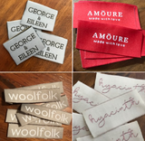 Woven Labels - Sew On - Custom Couture Label Company