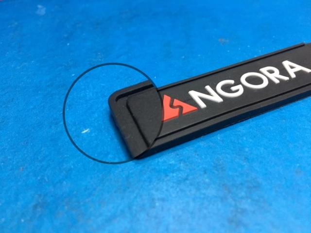 pvc patch with stitching channel