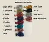 metallic thread color choices