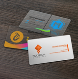 Plastic Business Cards & Hangtags