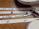 Cotton Printed Ribbon - Custom Couture Label Company