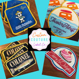 Custom Couture Label Co woven patches