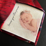 custom photo tie patch for father of the bride