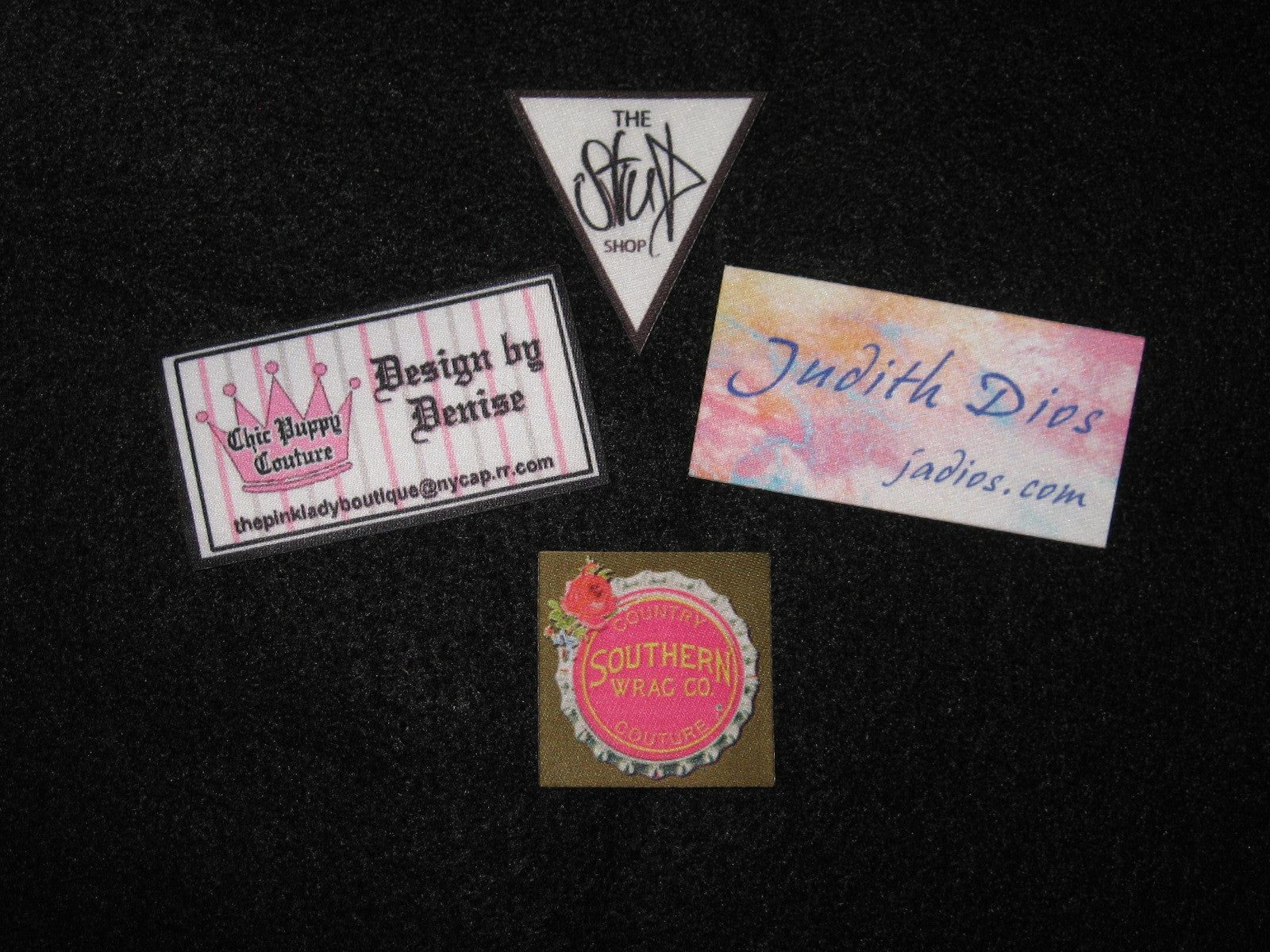 Digitally Printed Labels - Iron On - Custom Couture Label Company