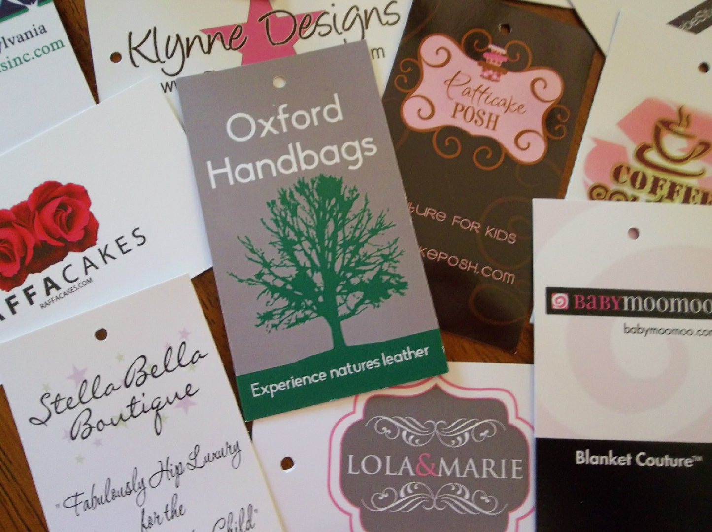 2" x 3.5" Rectangle Hangtags - Custom Couture Label Company