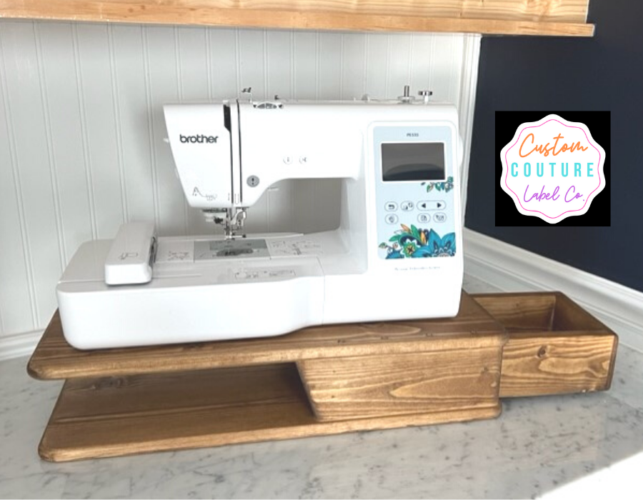 Sewing/Embroidery Machine Risers – Custom Couture Label Company