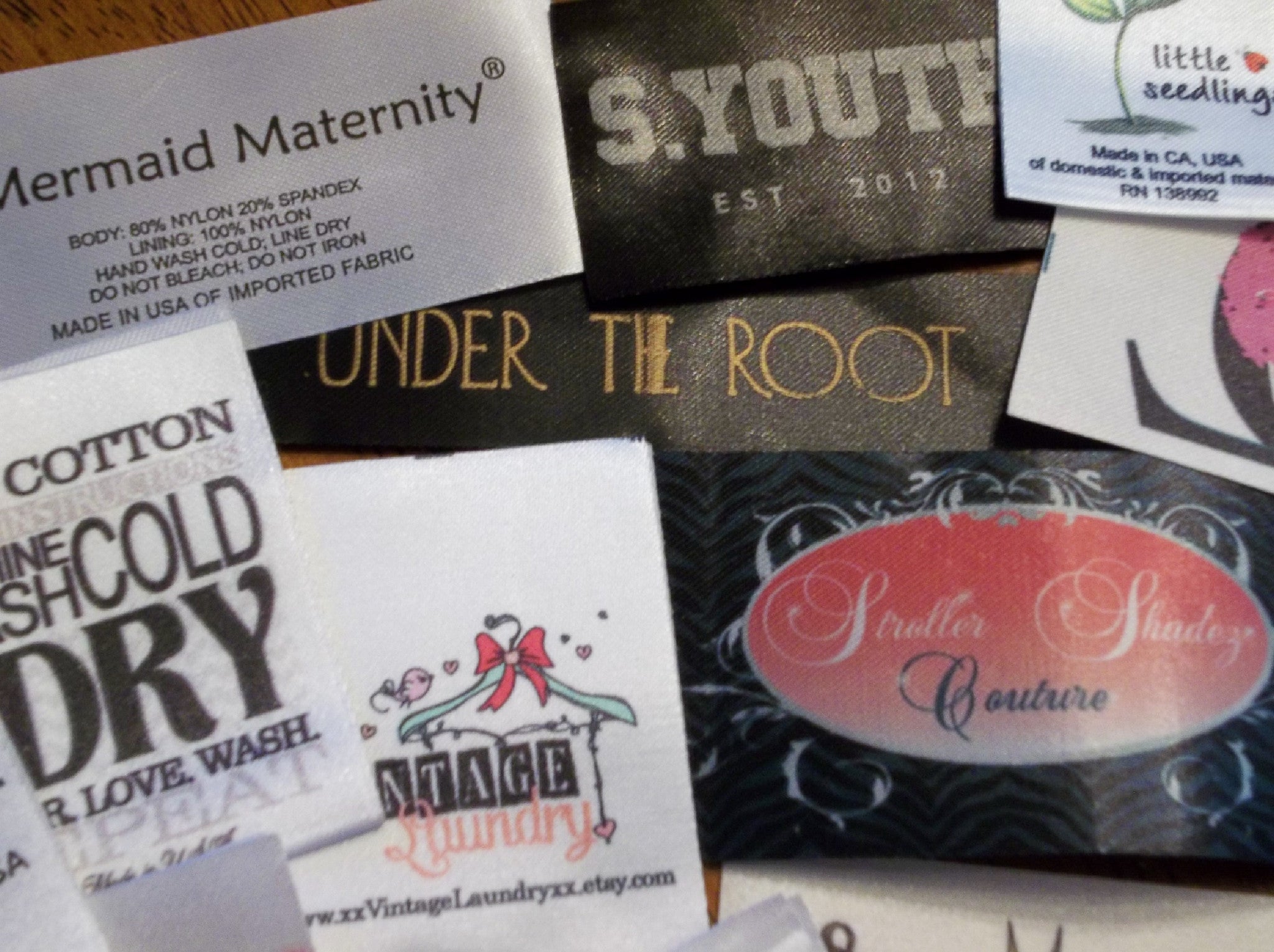 Cheap Price Custom High Quality Made Woven Labels and Tags /Sew on