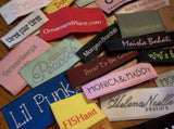 woven clothing labels by Custom Couture Label Company