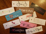 Thin Hangtags - Custom Couture Label Company