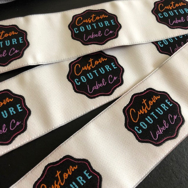 Cotton Printed Ribbon – Custom Couture Label Company